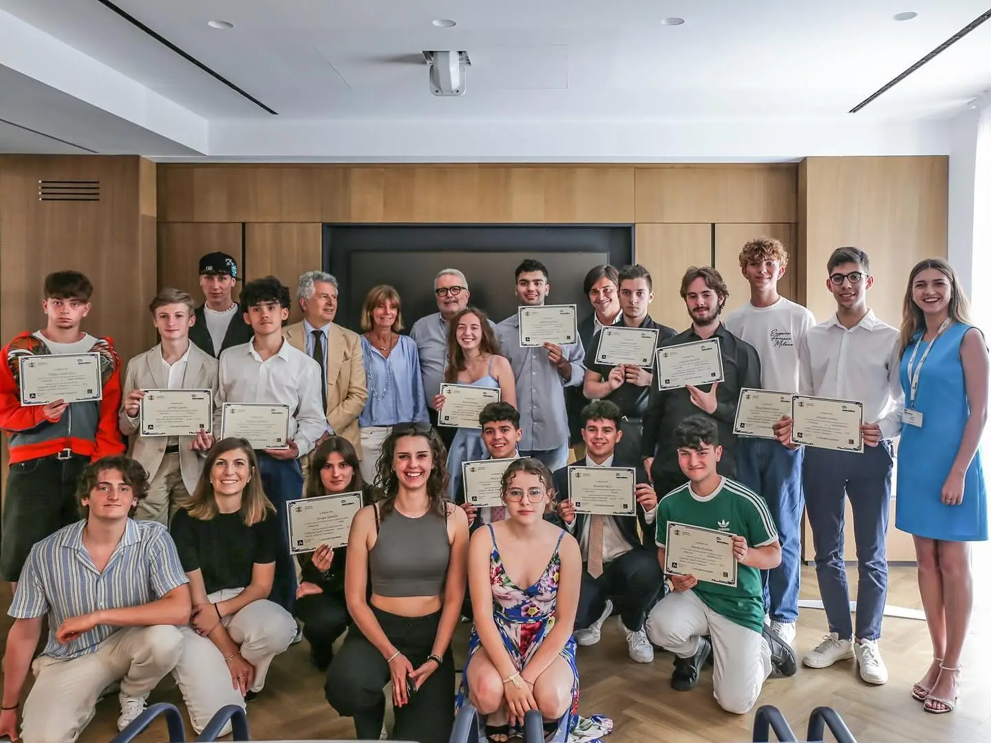 Foto premiazione borsa di studio