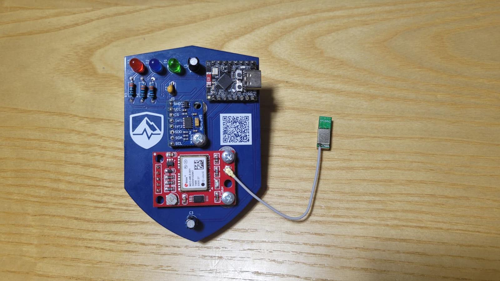 QuakeGuard PCB